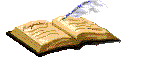 book and quill gif